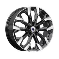 КиК МОРЕЙН (КС1046) АЛМАЗ ЧЕРНЫЙ 6.5*17 5*108 ET33 60.1 Черный глянцевый с полированной лицевой частью