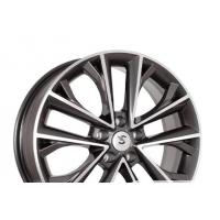 Premium Series КР012 (Tiguan) 7*18 5*112 ET43 57.1 Diamond Gloss Graphite