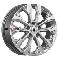 КиК Морейн (КС1046) 6.5*17 5*105 ET38 56.6 Дарк платинум