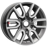 Khomen Wheels KHW1723 (L200) 8*17 6*139.7 ET38 67.1 Black