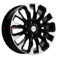Khomen Wheels KHW2010 (Chevrolet Tahoe) 8*20 6*139.7 ET28 78.1 Black-FP