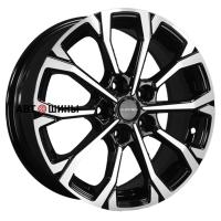 Khomen Wheels KHW1605 (Huyndai/Kia) 6.5*16 5*114.3 ET44 67.1 Black-FP