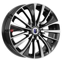 КиК Flanker (КС1097) 6.5*17 5*114.3 ET37 66.6 Алмаз черный