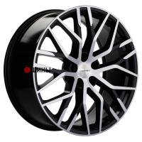Khomen Wheels KHW2005 (Lexus RX (new)) 8.5*20 5*114.3 ET35 60.1 Black-FP