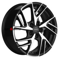 Khomen Wheels KHW1722 (Elantra/i30) 6.5*17 5*114.3 ET46 67.1 Black-FP