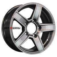 Khomen Wheels KHW1614 (Niva 4x4) 6.5*16 5*139.7 ET40 98.5 Gray
