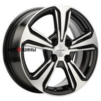 Khomen Wheels KHW1502 (Nexia) 6*15 4*100 ET45 56.6 Black-FP