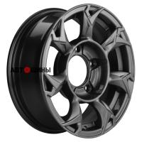 Khomen Wheels KHW1505 (Lada NIVA 4x4) 5.5*15 5*139.7 ET5 98.5 Gray