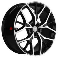 Khomen Wheels KHW2012 (Jetour X90 Plus) 8*20 5*108 ET43 60.1 Black-FP