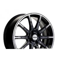 CARWEL ЛАДА 173 AB 5.5*14 4*98 ET35 58.5 Черный глянцевый с полированной лицевой частью