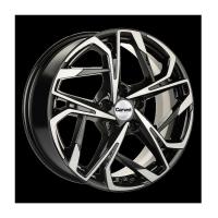 CARWEL ЦАГАН 1716 (CHERY TIGGO 7 PRO) ABT 7*17 5*108 ET40 60.1 Черный глянцевый с полированной лицевой частью