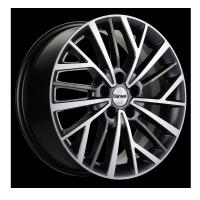 CARWEL ТОКО 1717 (CHERY TIGGO) AGR 7*17 5*108 ET45 60.1 Серый с полированной лицевой частью
