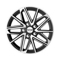 CARWEL ГАЛИЛЕО AB 6*16 5*114.3 ET48 67.1 Черный глянцевый с полированной лицевой частью