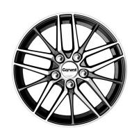 CARWEL ЛАЧА AB 6.5*16 5*110 ET38 65.1 Черный глянцевый с полированной лицевой частью