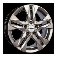 CARWEL ИМАРКА 236 (OUTLANDER) SB 6.5*16 5*114.3 ET38 67.1 Серебристый металлик