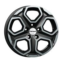 CARWEL БАЛА 241 (QASHQAI) AB 6.5*16 5*114.3 ET40 66.1 Черный глянцевый с полированной лицевой частью