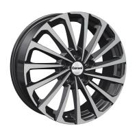CARWEL КАГРА 1721 (GAC GS3) ABT 6.5*17 5*108 ET44 59.5 Черный глянцевый с полированной лицевой частью
