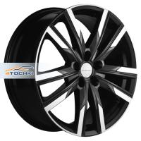 Khomen Wheels KHW1905 (Kodiaq/Tiguan) 7.5*19 5*112 ET43 57.1 Black-FP