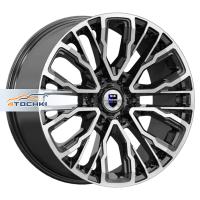 КиК Кортес (КС1102) 8.5*19 6*139.7 ET42 75.1 Алмаз черный