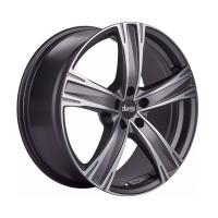 ADVANTI RACCOON MP656 MGMFP 8.5*19 5*114.3 ET45 67.1 Серый матовый с полированой лицевой частью