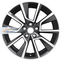 Khomen Wheels KHW1802 (Haval H6) 7*18 5*114.3 ET40 66.5 Black-FP