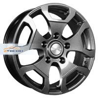 Khomen Wheels KHW1725 (Niva 4x4) 6.5*17 5*139.7 ET35 98.5 Gray