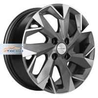 Khomen Wheels KHW1402 (Accent/Getz/i20) 5.5*14 4*100 ET38 67.1 Gray-FP