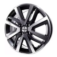 CARWEL ТАЙМЫР 1609 (RIO I/SOLARIS I) AGR 6*16 4*100 ET48 54.1 Серый с полированной лицевой частью