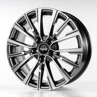 CARWEL БАЗАН 1720 (CHERY TIGGO 4/4 PRO/EXEED LX/OMODA C5) AGR 7*17 5*108 ET33 60.1 Серый с полированной лицевой частью