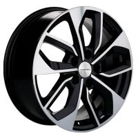 Khomen Wheels KHW1703 (DFM AX 7) 7*17 5*108 ET43 65.1 Black-FP