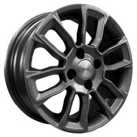 Khomen Wheels KHW1406 (Lada Granta) 5.5*14 4*98 ET35 58.5 Gray