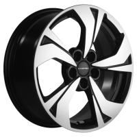 Khomen Wheels KHW1724 (Nissan Juke) 7*17 5*114.3 ET35 66.1 Black