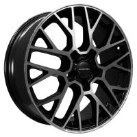Khomen Wheels KHW1818 (Changan/Geely/Lexus/Suzuki/Toyota) 7*18 5*114.3 ET35 60.1 Black-FP