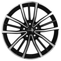 Khomen Wheels KHW1812 (Kodiaq/Tiguan/Audi Q3) 7*18 5*112 ET43 57.1 Black-FP