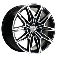 Khomen Wheels KHW1904 (Toureg) 8.5*19 5*112 ET28 66.6 Black-FP