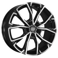 Khomen Wheels KHW1907 (Dongfeng 580) 7.5*19 5*110 ET45 67.1 Black-FP