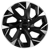 Khomen Wheels KHW1402 5.5*14 4*100 ET38 67.1 Black-FP