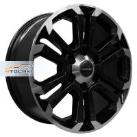 Khomen Wheels KHW1817 (Foton G7) 7.5*18 6*139.7 ET30 108.1 Black-FP