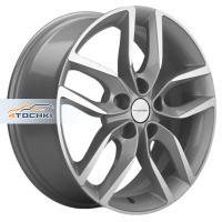 Khomen Wheels KHW1708 (Mazda3/CX30) 6.5*17 5*114.3 ET45 67.1 F-Silver-FP