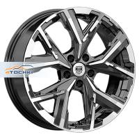 КиК Айона (КС1169) 6.5*18 5*108 ET33 60.1 Алмаз черный