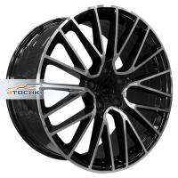 PDW 5413 9.5*21 5*130 ET46 71.5 Gloss Black Machine Face