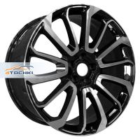 PDW 7013 9.5*22 5*120 ET45 72.56 Gloss Black Machine Face