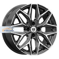 КиК Ариус (КС1187) 7*17 5*108 ET32 65.1 Алмаз черный