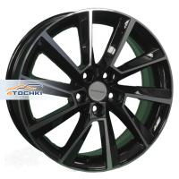 Khomen Wheels KHW1604 (Aveo) 6*16 5*105 ET39 56.6 Black-FP