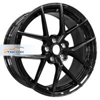 Hengde F5153 8.5*19 5*108 ET38 73.1 Glossy Black