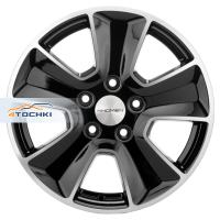 Khomen Wheels KHW1601 (Chery Tiggo 3/Tiggo 3 Pro) 6.5*16 5*108 ET45 60.1 Black-FP