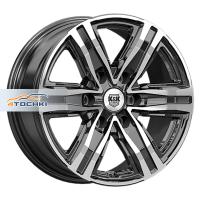 КиК R8 (КС1174) 7.5*17 6*139.7 ET45 92.5 Алмаз черный