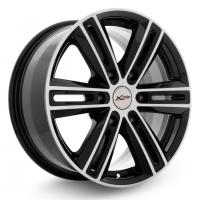 Xtrike X-124 7,5*17 6*139,7 ET25 106,1 BK/FP
