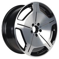 INCH ULF-R20 9.5*20 5*112 ET43 66.56 Black machine face+milling spokes before painting