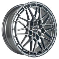 INCH FA8535 7*18 5*114.3 ET53 54.1 Gloss Black Machined Face